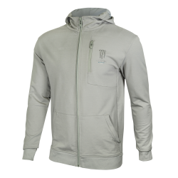 ULTRA ZIP HOODIE - GRAY- UNISEX